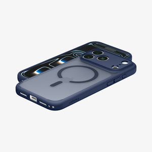 Spigen iPhone 18 Pro Ultra Hybrid Matte (Mag Fit) - Frost Deep Blue - image 5