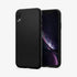 064CS24872 - iPhone XR Case Liquid Air in Black showing the back