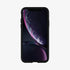 064CS24872 - iPhone XR Case Liquid Air in Black showing the back