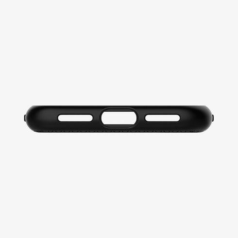 064CS24872 - iPhone XR Case Liquid Air in Black showing the back