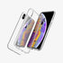 064CS24873 - iPhone XR Case Ultra Hybrid in crystal clear showing the back