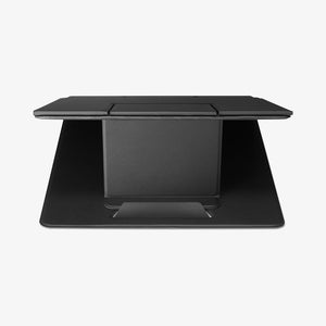 AMP11119 - Slim Fold Laptop Stand | LD201-S10 Black showing back
