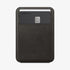 AMP02835 - Universal Card Holder Smart Fold in gunmetal showing the front attached to the back of a device