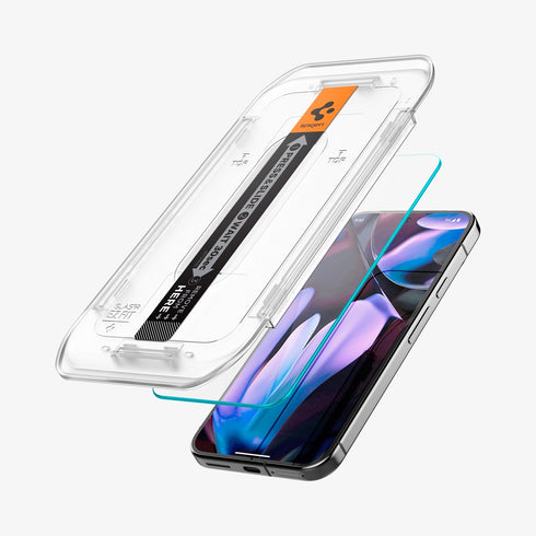 Spigen Pixel 9 系列螢幕保護貼 – GLAS.tR EZ Fit(2 片裝)