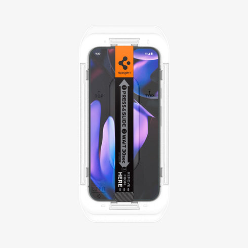 Spigen Pixel 9 系列螢幕保護貼 – GLAS.tR EZ Fit(2 片裝)