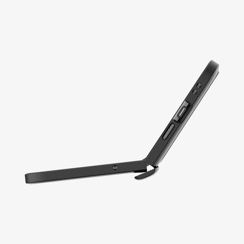 ACS05920 - Pixel Fold Series Case Slim Armor Pro in black showing the back