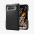 ACS05920 - Pixel Fold Series Case Slim Armor Pro in black showing the back