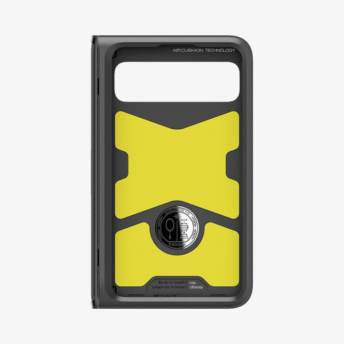 ACS05920 - Pixel Fold Series Case Slim Armor Pro in black showing the back