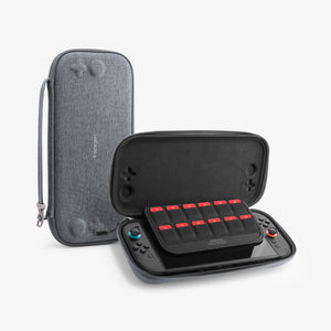 Front detail of Spigen Klasden Pouch 2 Nintendo Switch 2 carrying case
