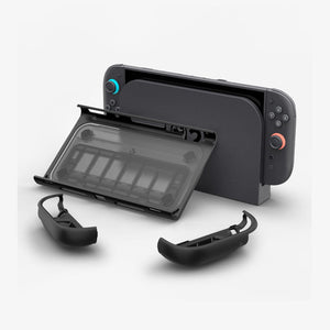 Spigen Snap Switch Nintendo Switch 2 case shown from front and rear