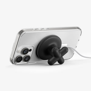 AMP10137 - O-Mag Charging Grip (MagFit) | OM107 in Black showing the back