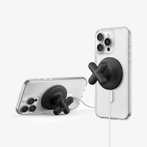AMP10137 - O-Mag Charging Grip (MagFit) | OM107 in Black showing back with grip