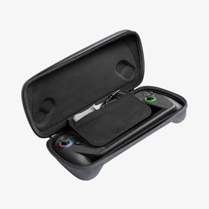 Cable pocket inside Spigen Klasden ROG Xbox Ally case