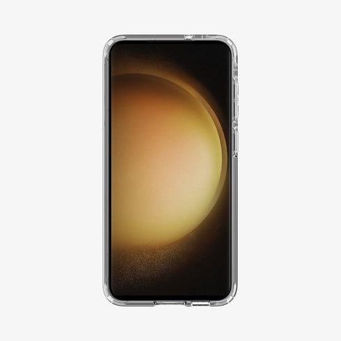 ACS05617 - Galaxy S23 Ultra Case Ultra Hybrid in crystal clear showing the back