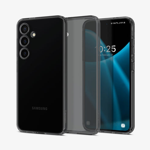 ACS07283 - Galaxy S24 Ultra Case Liquid Crystal in Crystal Clear showing the back