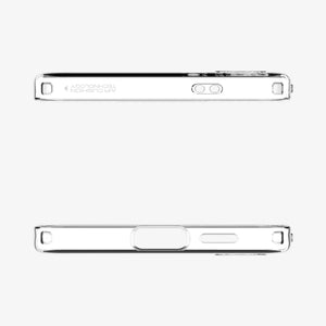 ACS07283 - Galaxy S24 Ultra Case Liquid Crystal in Crystal Clear showing the back