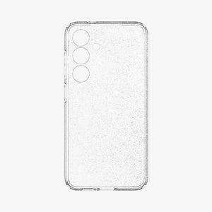 ACS07285 - Galaxy S24 Ultra Case Liquid Crystal Glitter in Crystal Quartz showing the back