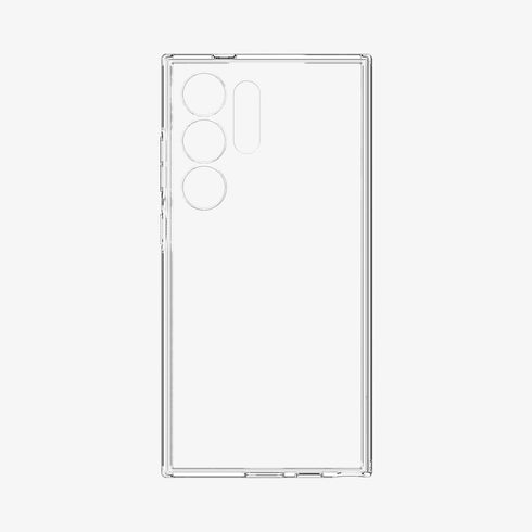 ACS07283 - Galaxy S24 Ultra Case Liquid Crystal in Crystal Clear showing the back