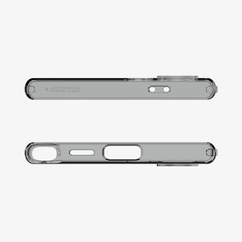 ACS07283 - Galaxy S24 Ultra Case Liquid Crystal in Crystal Clear showing the back