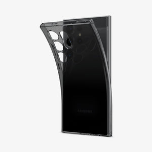ACS07283 - Galaxy S24 Ultra Case Liquid Crystal in Crystal Clear showing the back