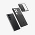 ACS07313 - Galaxy S24 Ultra Case Optik Armor in Black showing the back