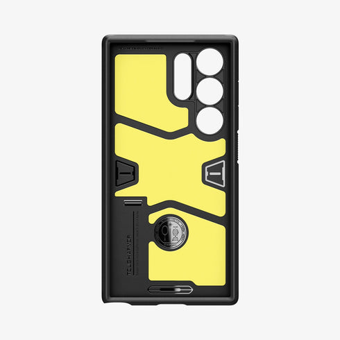 ACS07300 - Galaxy S24 Ultra Case Tough Armor in Black showing the back