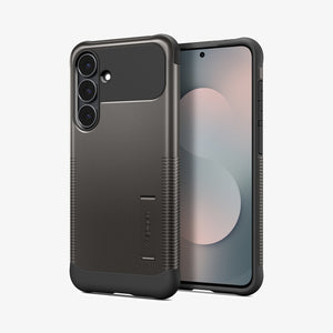 Spigen Galaxy S25 FE Slim Armor MagFit Gunmetal feature view 2