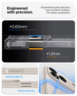 Spigen iPhone 18 Pro Max Liquid Air - Natural Titanium - feature illustration 64