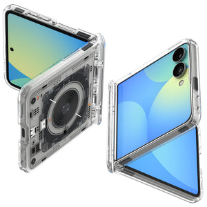 Spigen Galaxy Z Flip 8 Case Ultra Hybrid Pro Neo One MagFit - Neo One - image 1