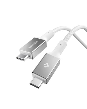 Spigen Essential EB24015CC 240W 40Gbps USB-C cable in White