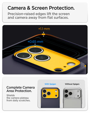 Spigen iPhone 18 Pro Max Nano Pop Hybrid (MagFit) - Blueberry Navy - feature illustration 44