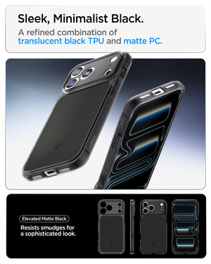 Spigen iPhone 18 Pro Ultra Hybrid T (MagFit) - Matte Black - feature illustration 61