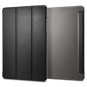 Spigen Galaxy Tab A11 Plus / A9 Plus Case – Smart Fold — Black folio front and fitted rear shell