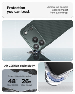 Spigen iPhone 18 Pro Max Liquid Air - Abyss Green - feature illustration 51