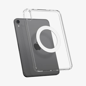 Spigen iPad Mini 7 / iPad Mini 6 Case – Ultra Hybrid MagFit – Clear White – title image 2
