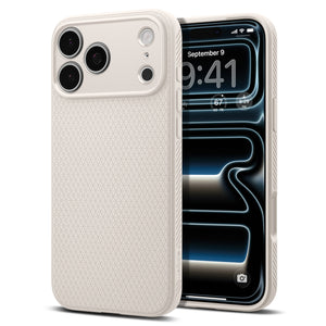 Spigen iPhone 18 Pro Max Liquid Air - Natural Titanium - product view 4