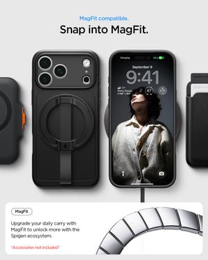 Spigen iPhone 18 Pro Max Thin Fit (MagFit) - Black - feature illustration 52