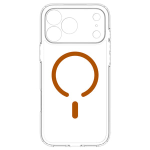 Spigen iPhone 18 Pro Ultra Hybrid (MagFit) - Clear Orange - case detail 38