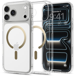 Spigen iPhone 18 Pro Max Ultra Hybrid (MagFit) - Clear Gold - product view 68
