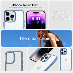 Spigen iPhone 14 Pro Max Case – Ultra Hybrid - Sierra Blue - ACS04820 - image 2