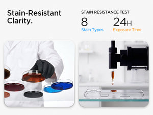 Spigen iphone 18 pro max case ultra hybrid magfit - Stain resistance test