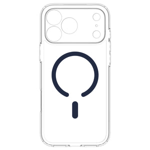 Spigen iPhone 18 Pro Max Ultra Hybrid (MagFit) - Clear Deep Blue - case detail 8