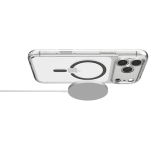 Spigen iPhone 18 Pro Ultra Hybrid (MagFit) - Clear Graphite - case detail 29