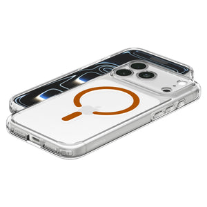 Spigen iPhone 18 Pro Max Ultra Hybrid (MagFit) - Clear Orange - case detail 49