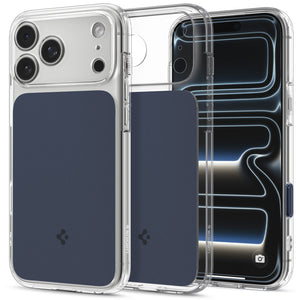 Spigen iPhone 18 Pro Ultra Hybrid T (MagFit) - Matte Blue - product view 4