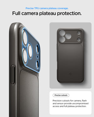 Spigen iPhone 18 Pro Max Thin Fit (MagFit) - Gunmetal - feature illustration 63