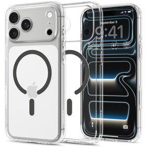 Spigen iPhone 18 Pro Ultra Hybrid (MagFit) - Clear Graphite - product view 22