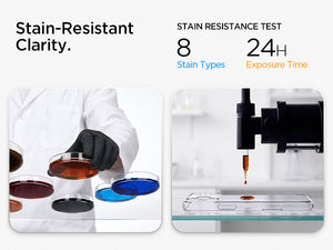 Spigen iphone 18 pro case ultra hybrid t magfit - Stain resistance test