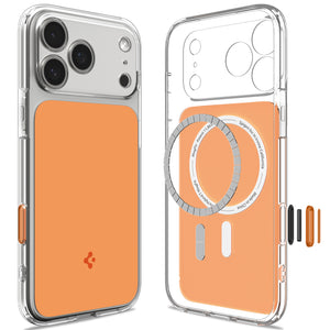 Spigen iPhone 18 Pro Max Ultra Hybrid T (MagFit) - Glossy Orange - product view 5
