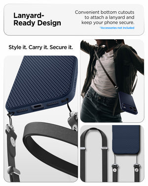 Spigen iPhone 18 Pro Liquid Air - Navy Blue - feature illustration 52